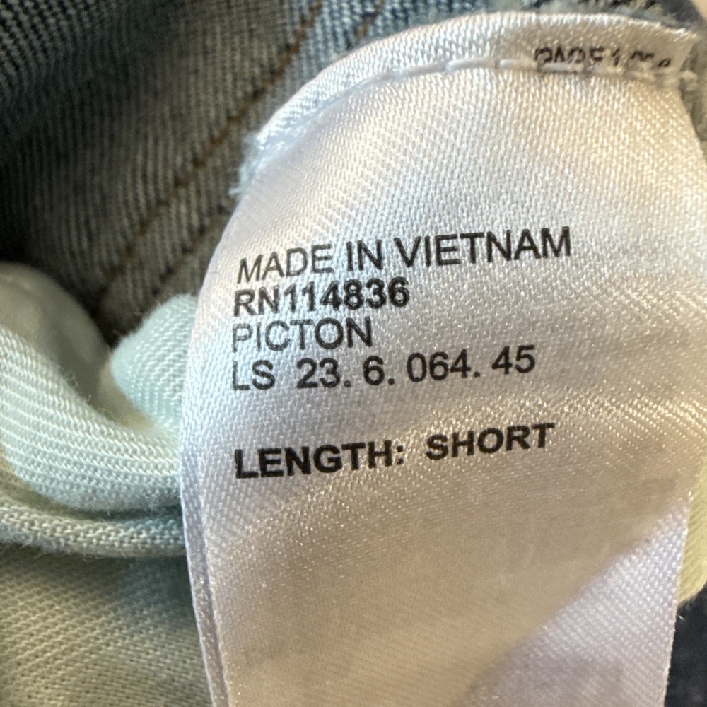 Reiss Picton Jeans Men's 28x30 Slim Fit Washed Indigo Green Cast Denim NWT - Picture 14 of 14